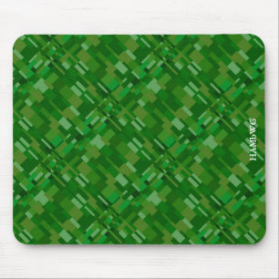 Mousepad HAMbyWG - Pad do Mouse - Verde Gráfico Moderno
