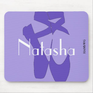 Mousepad HAMbyWG - Slipper de Balé Roxo Pad Pad do Mouse