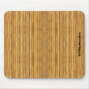 Mousepad HAMbyWG - tapete do rato - imagem de bambu