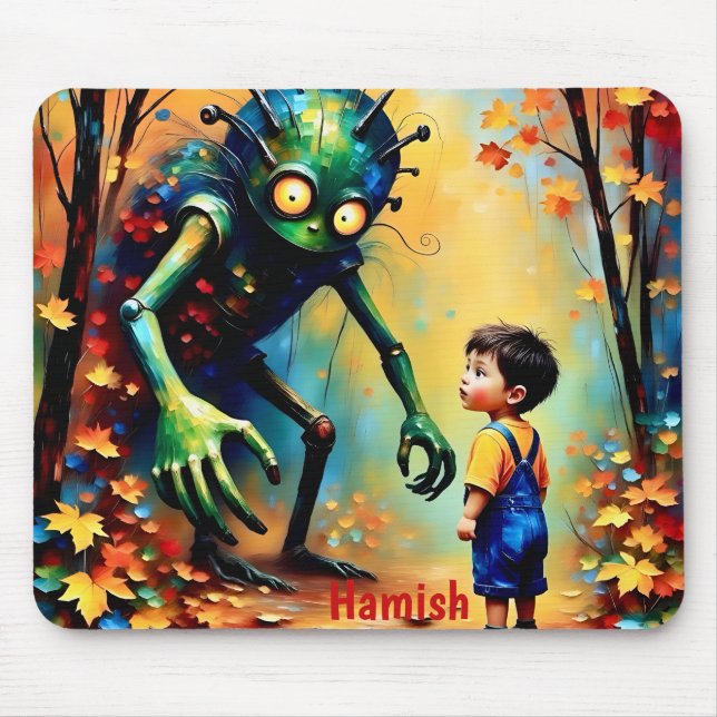 Mousepad HAMISH ~ Monstro das Halloween ~ (Frente)