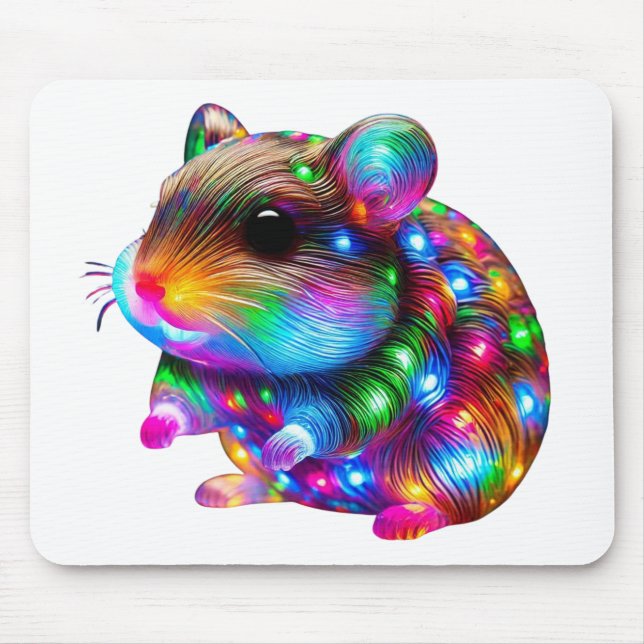 Mousepad Hamster brilhante (Frente)