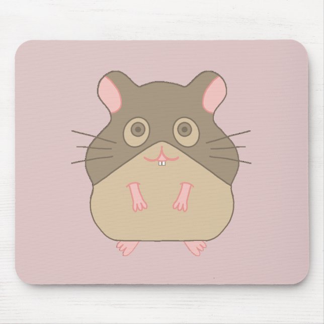 Mousepad Hamster carnudo (Frente)
