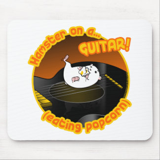 Mousepad Hamster da guitarra