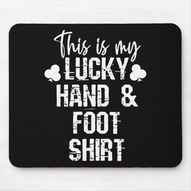 Mousepad Hand And Foot Card Game Player Gift Funny Sharks C (Frente)
