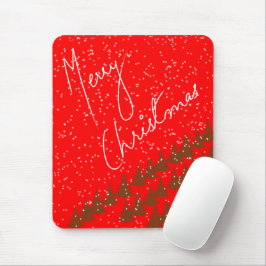 Mousepad Hand-Drawn Merry Christmas