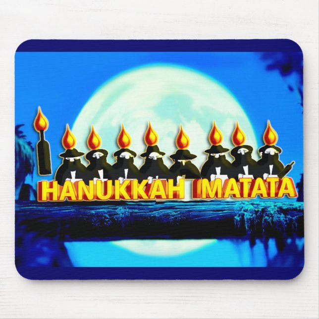 Mousepad Hanukka Matata (Frente)