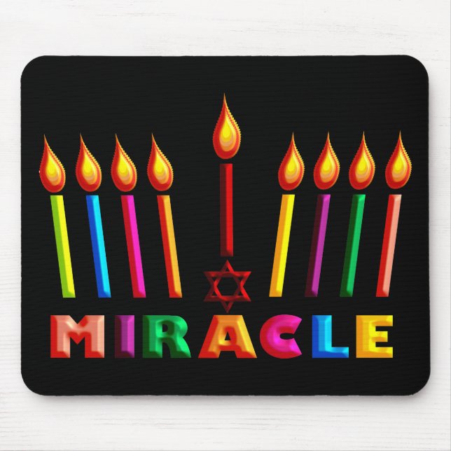 Mousepad Hanukkah Miracle (Frente)