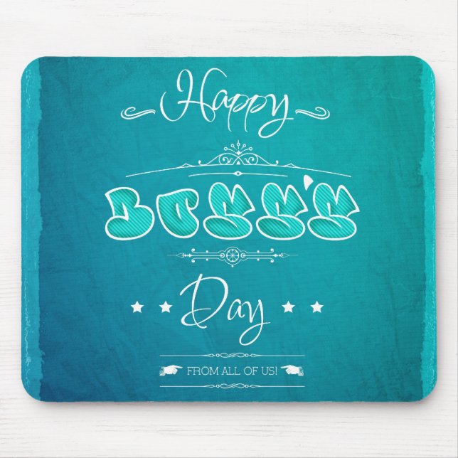 Mousepad Happy Boss's Day (Frente)