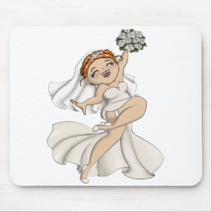Mousepad Happy Bride 03