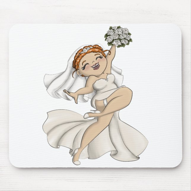 Mousepad Happy Bride 03 (Frente)
