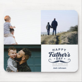 Mousepad Happy Father’s Day Mustache Tribute Design