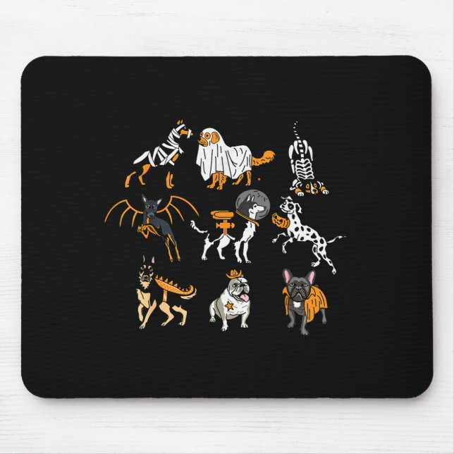 Mousepad Happy Halloween  (Frente)