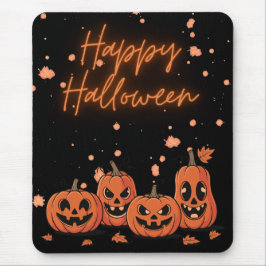 Mousepad Happy Halloween Postcard