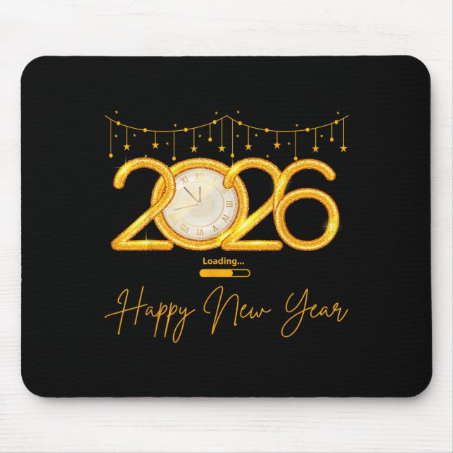 Mousepad Happy New Year 2026  (Frente)