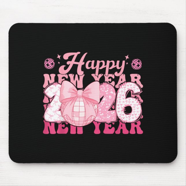 Mousepad Happy New Year Eve 2026 Party Family Matching Men  (Frente)