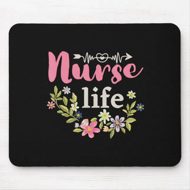 Mousepad Happy Nurse Week 2023 Nursing School Graduation Fl | Zazzle Brasil