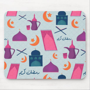 Mousepad Happy Ramadan Pattern