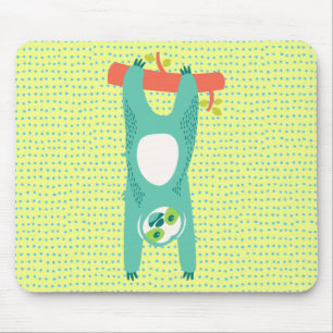 Mousepad Happy Sloth