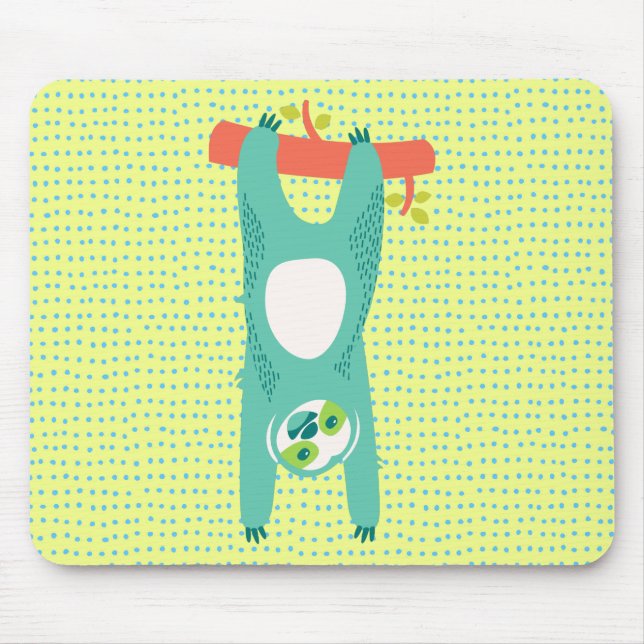 Mousepad Happy Sloth (Frente)