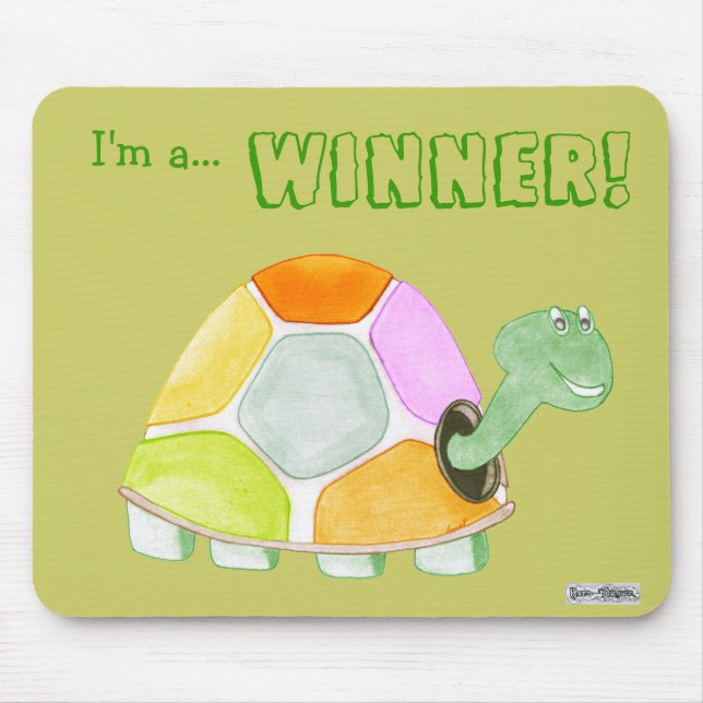 Mousepad Happy Tortoise Mousemat (Frente)