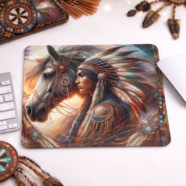 Mousepad Harmonia do Espírito e do Corcel (Criador carregado)