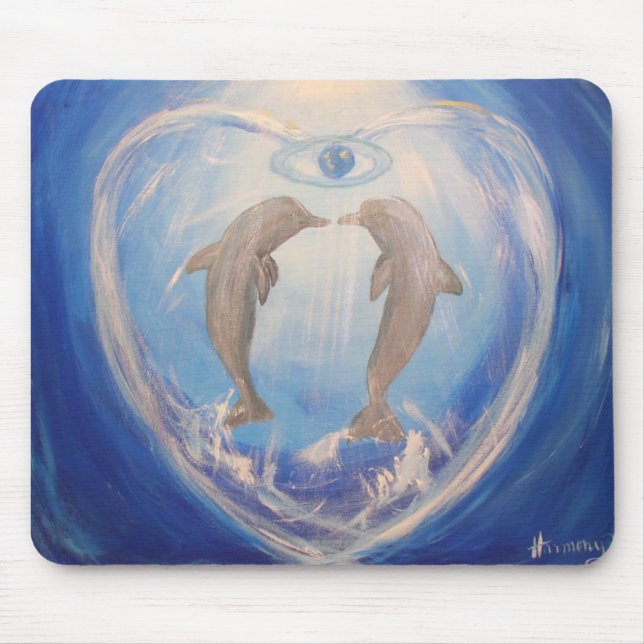 Mousepad Harmonia do golfinho (Frente)