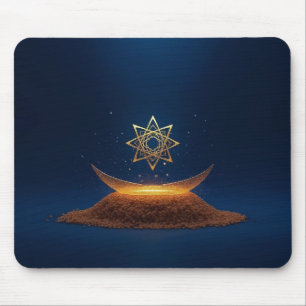 Mousepad Harmonia Dourada – Ressonância Divina do Shree Yan