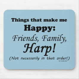 Mousepad Harp Me Torna Feliz