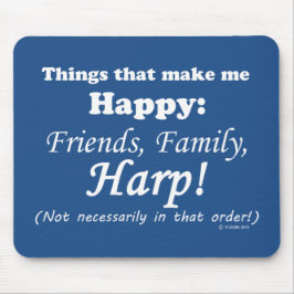 Mousepad Harp Me Torna Feliz