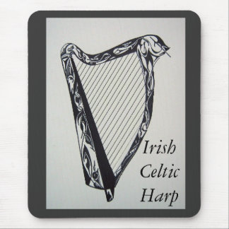Mousepad Harpa celta irlandesa
