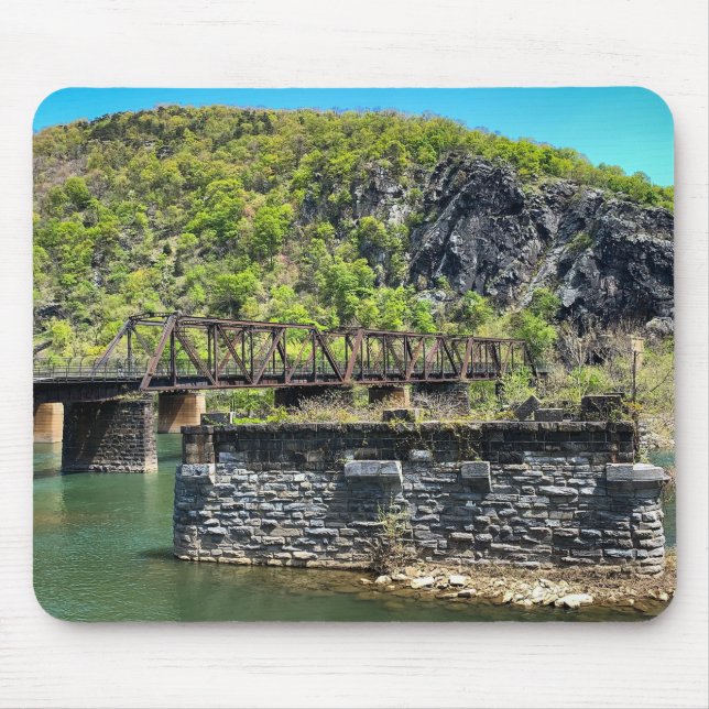 Mousepad Harpers Ferry, Virgínia Ocidental (Frente)