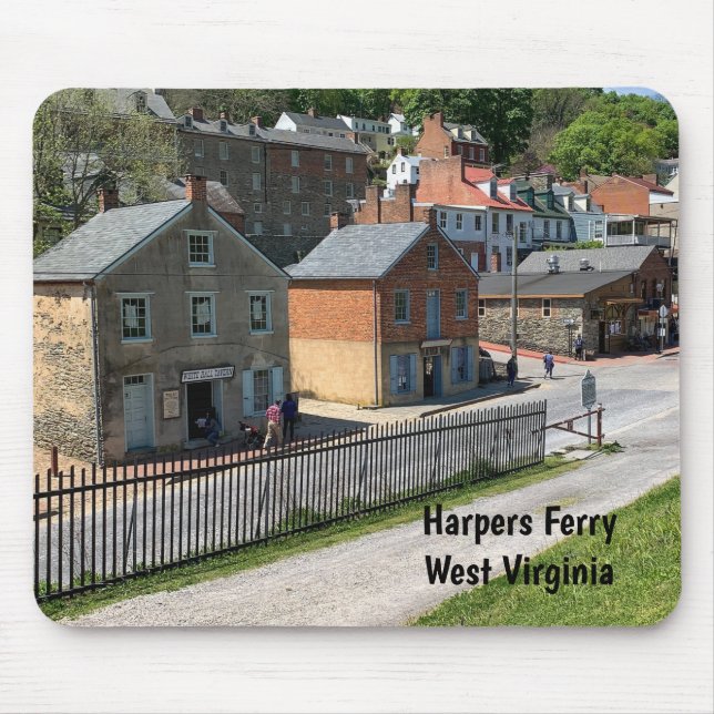 Mousepad Harpers Ferry, Virgínia Ocidental (Frente)