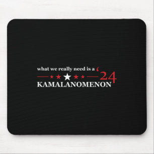 Mousepad Harris 2024 apoiador das eleições Design Kamalanom