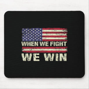 Mousepad Harris 2024 Quando Combatemos Ganhamos Bandeira Da