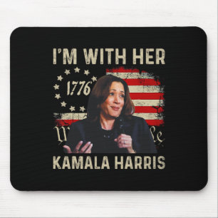 Mousepad Harris Nós somos as Pessoas que estou com a bandei