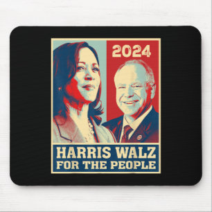 Mousepad Harris W 2024 Para Os Democratas Pessoas Vote Kama