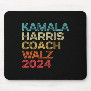 Mousepad Harris Waltz 2024 Kamala Harris Treinador W 2024 R
