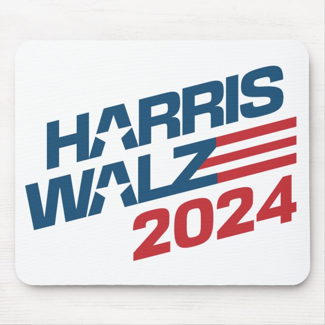 Mousepad Harris Walz 2024 Eleição (Frente)