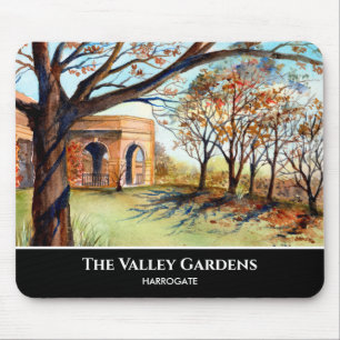 Mousepad Harrogate dos Jardins do Vale por Farida Greenfiel