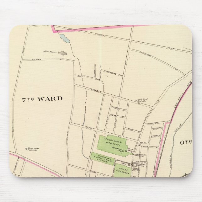 Mousepad Hartford, Norte (Frente)