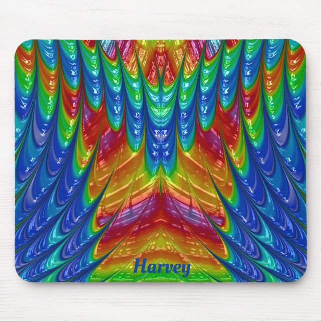 Mousepad HARVEY ~ Padrão 3D Bonito ~ Personalizado (Frente)