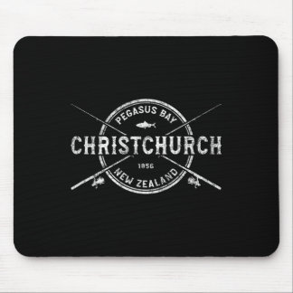 Mousepad Hastes de Pesca Cruzadas Vintage de Christchurch