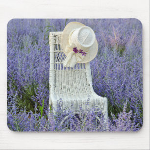 Mousepad Hat On Wicker Cadeira em Sage