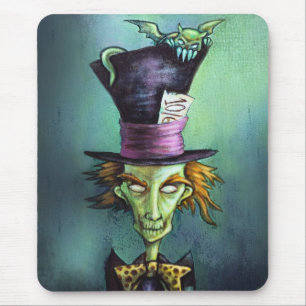 Mousepad Hatter louco escuro de Alice no país das