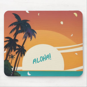 Mousepad Havaiano/Aloha/Tropical/praia