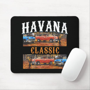 Mousepad Havana Classic - Arte Carro vintage Cubana
