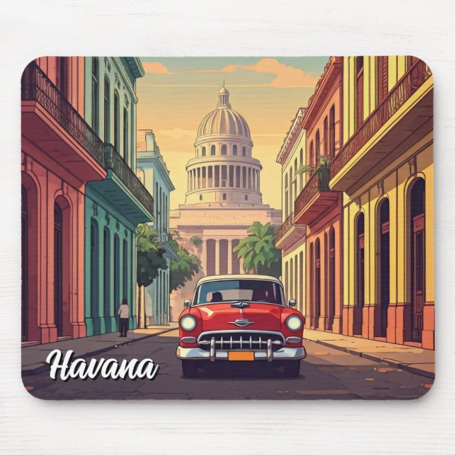 Mousepad Havana Cuba (Frente)