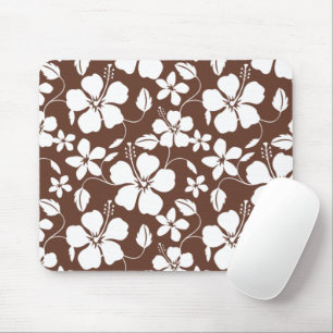 MOUSEPAD HAWAIIAN HULA (HIBISCUS) BROWN