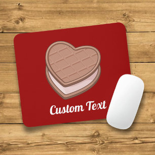 Mousepad Heart Biscuit