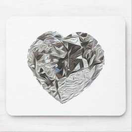 Mousepad Heart Diamond